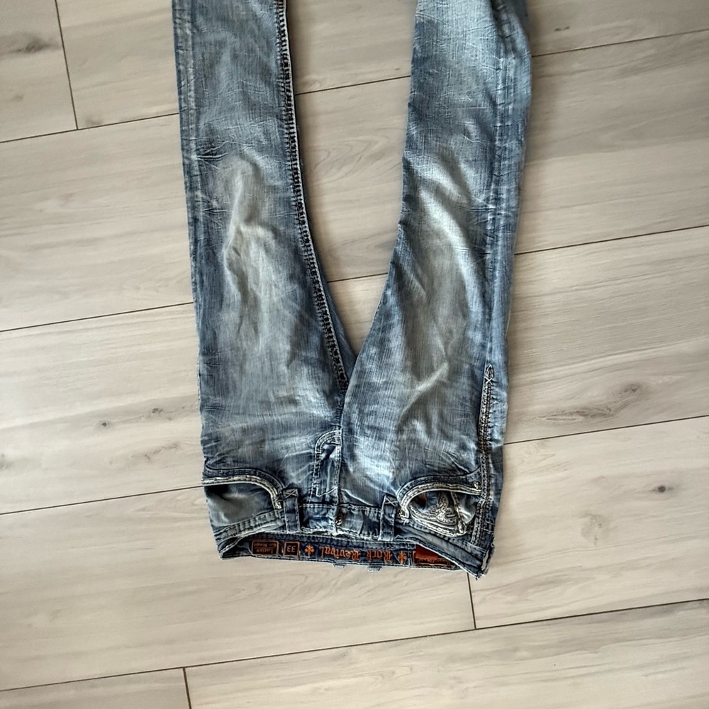 Rock Revival Blue Skinny Jeans Classic Style